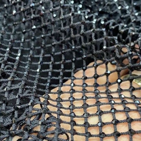 CUSTOM BLACK GOWN - Picture 6 of 6